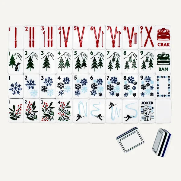 Let It Snow Mahjong Set