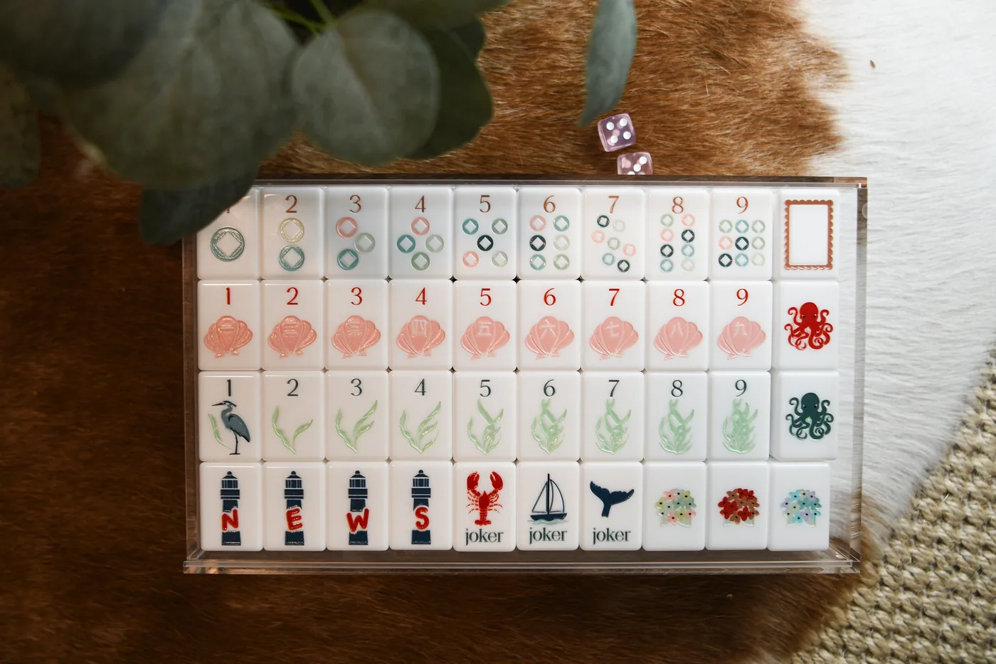 The Cape Set — Capeside Coastal Mahjong Tiles