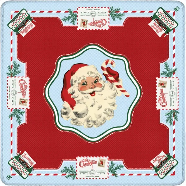 Santa's Mahjong Mail Mahjong Mat