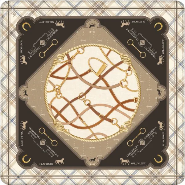 Saddles & Silk Mahjong Mat