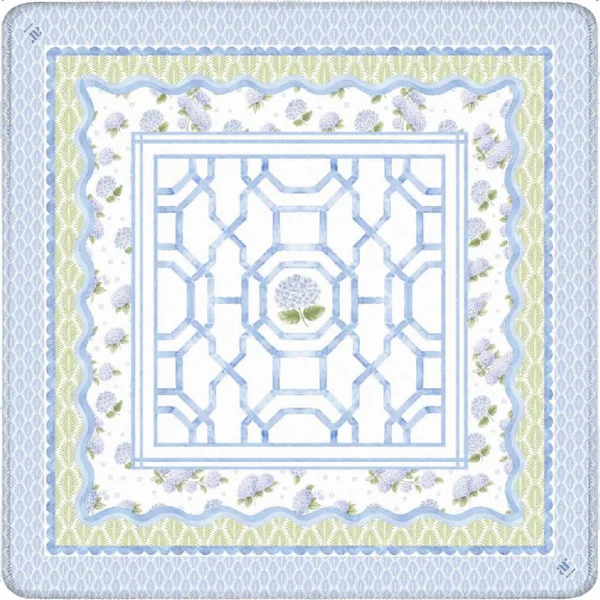 House of Hydrangea Mahjong Mat