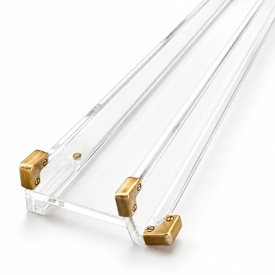 Clear Acrylic Rack Set — Straight Pushers