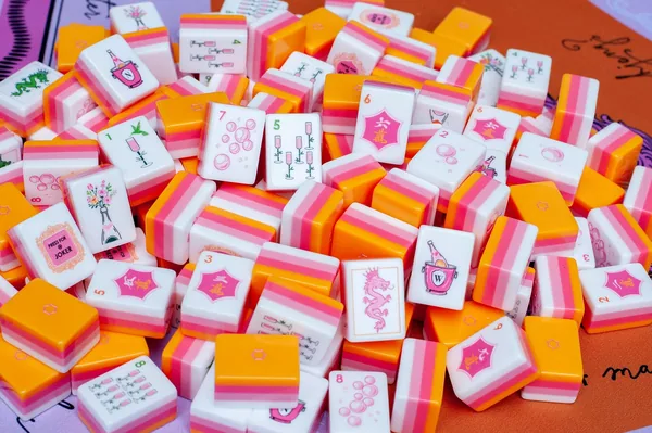 Bams & Bubbly Mahjong Tiles