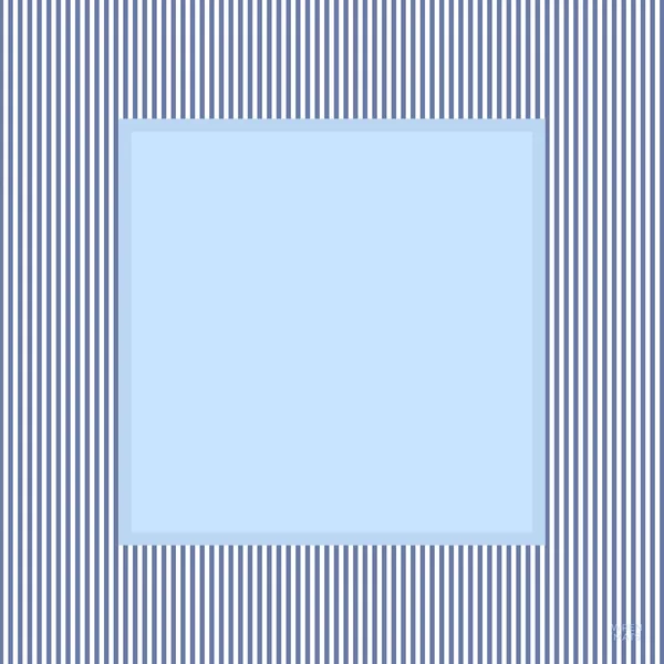 Blue Stripe Mat