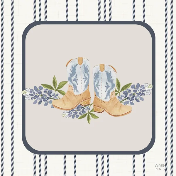 Cowboy Boots Mat