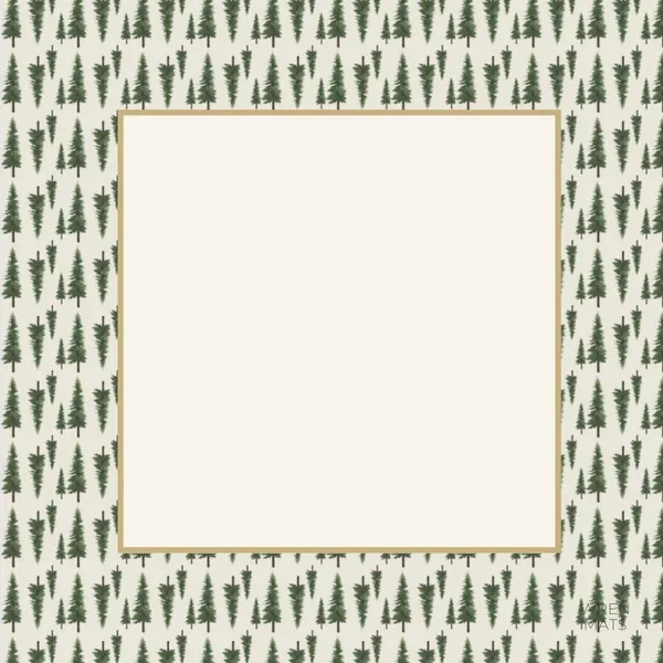 Winter Trees Mat
