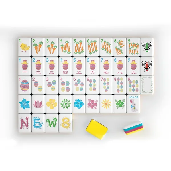 Bunny & Bloom Collection – Tile Set & Mat