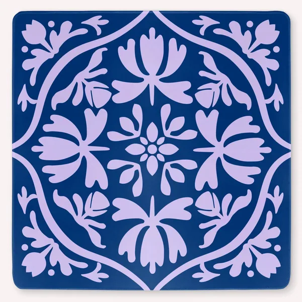 Lilac Current Mahjong Mat
