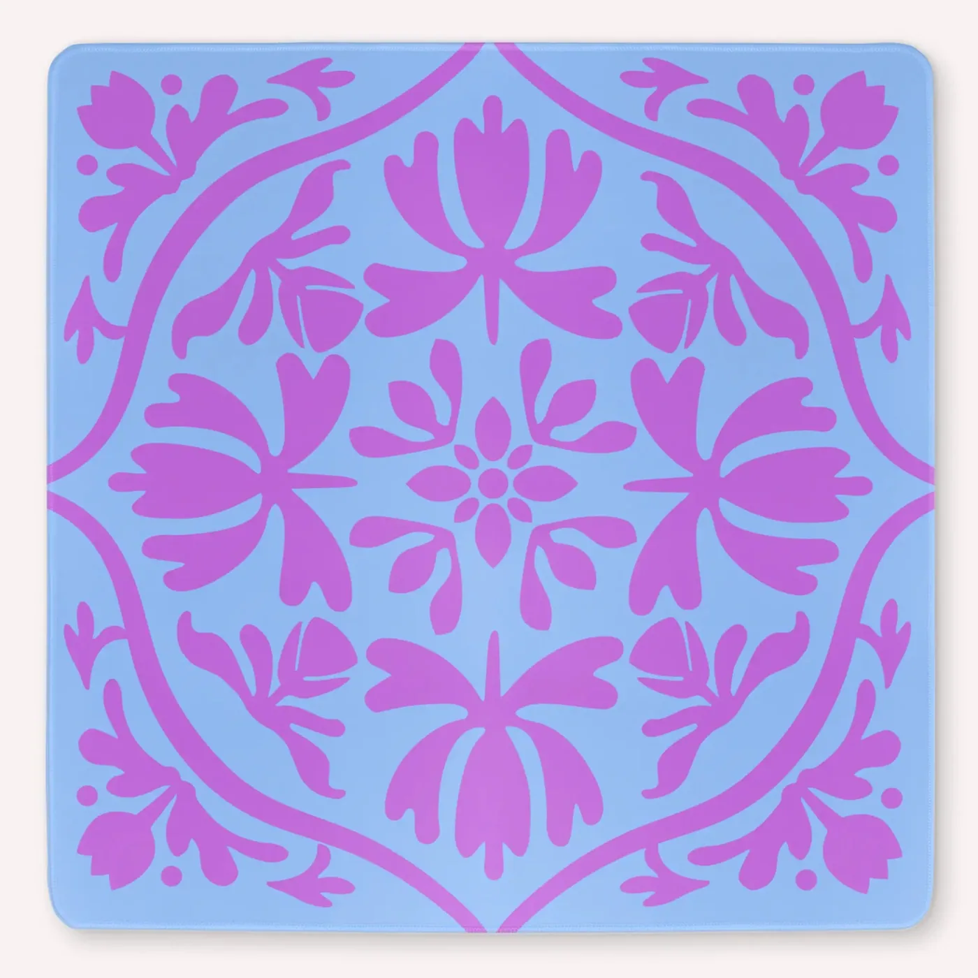 Lavender Ice Mahjong Mat