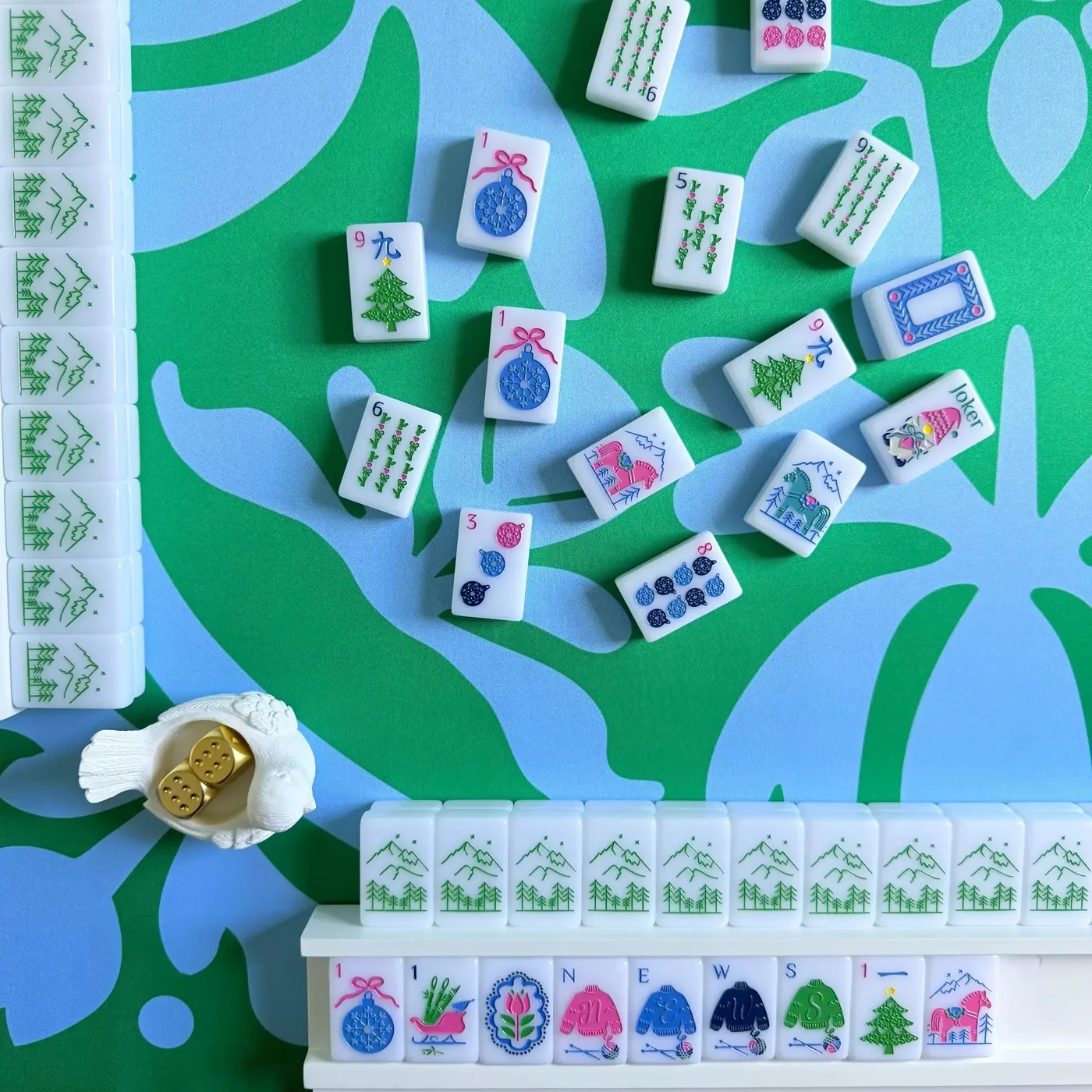 The Scandinavian Christmas Tile Collection - Pastel Palette