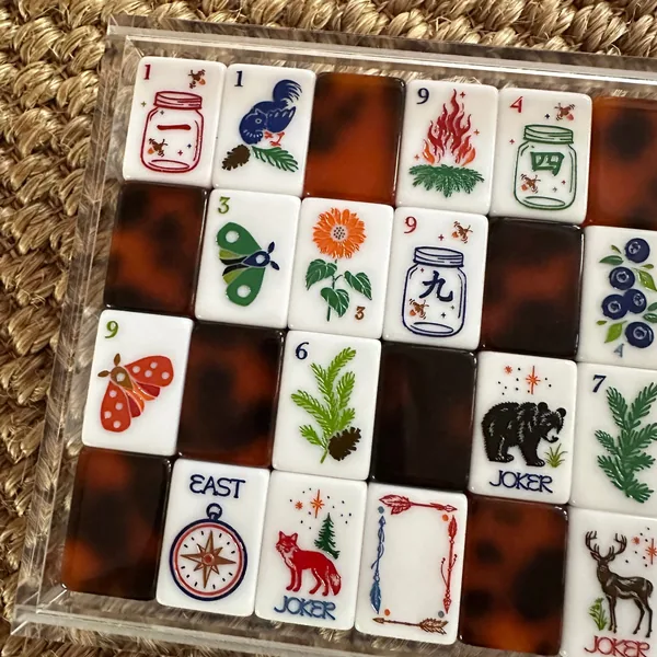 Tortoiseshell Wildwood Tiles (Final Sale)