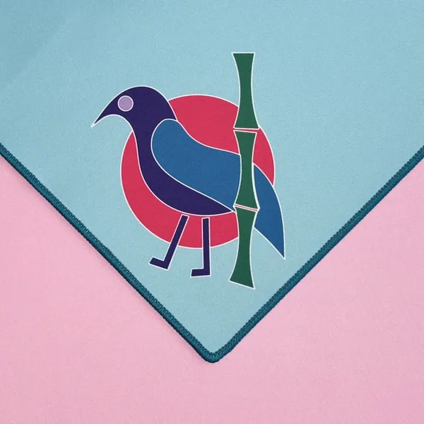 Classic Bam Bird Mat in Teal