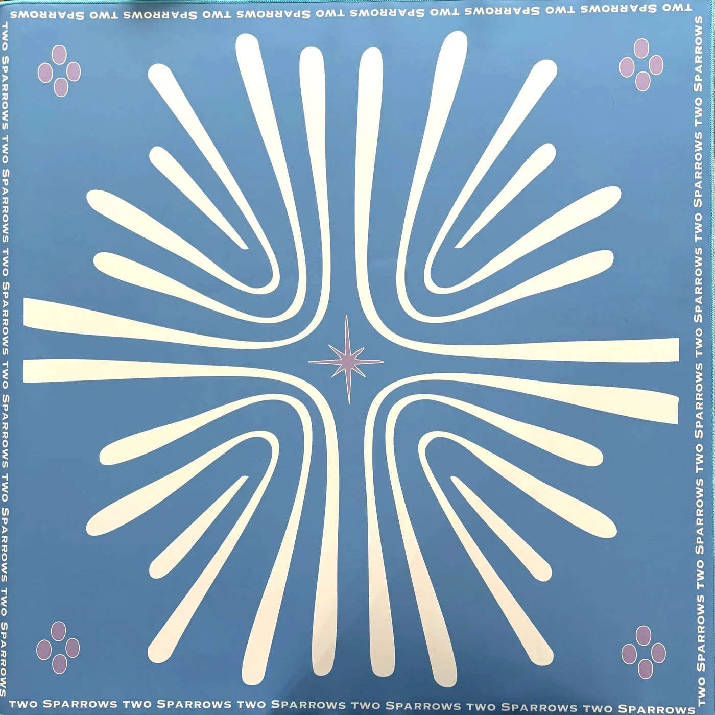 Timeless Star Splash Mat in blue and cream