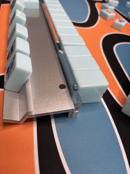 Deluxe Silver Acrylic Racks with Magnetic Clear Pushers