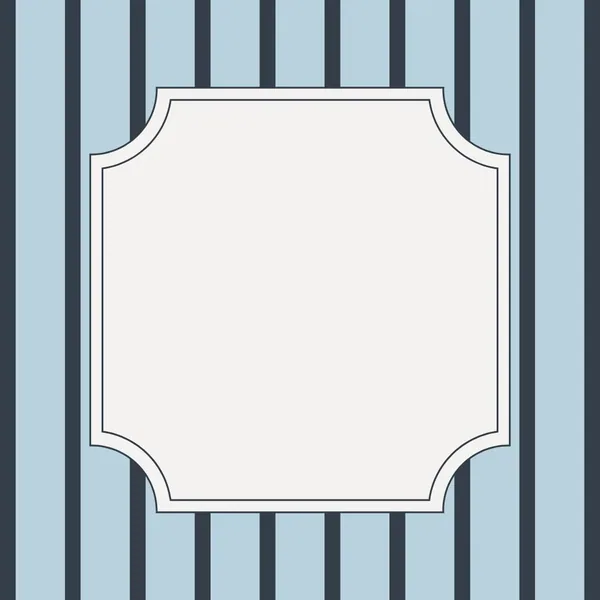 French Navy Stripe Neoprene Mat