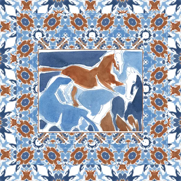 Wild Horses Leatherette (Artist Collab) Mat