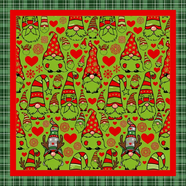 Merry Gnome Mas Neoprene Mat