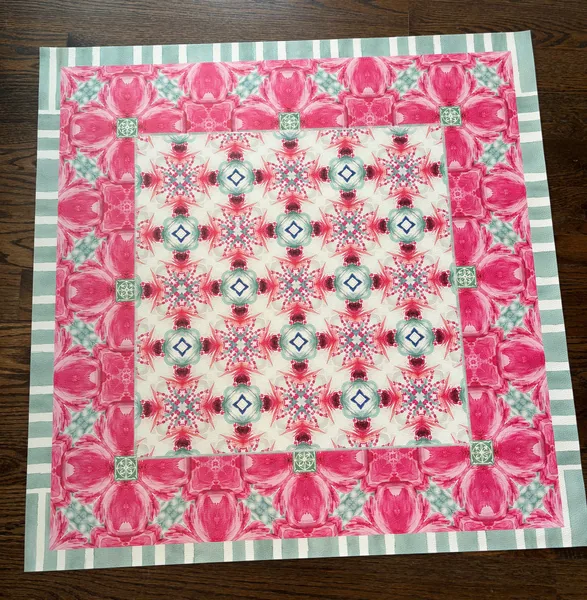 Camellia Kaleidoscope Leatherette (Artist Collab) Mat