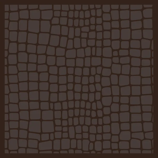 Chocolate Gator Leatherette Mat