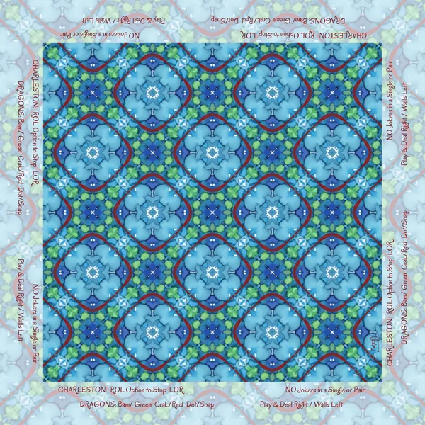 Pattern no. 41 (with Directions) Leatherette Mat