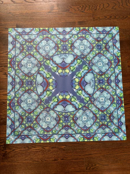 Pattern no. 41 Leatherette Mat