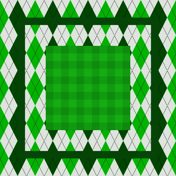 Par 3 Argyle Neoprene Mahjong Mat