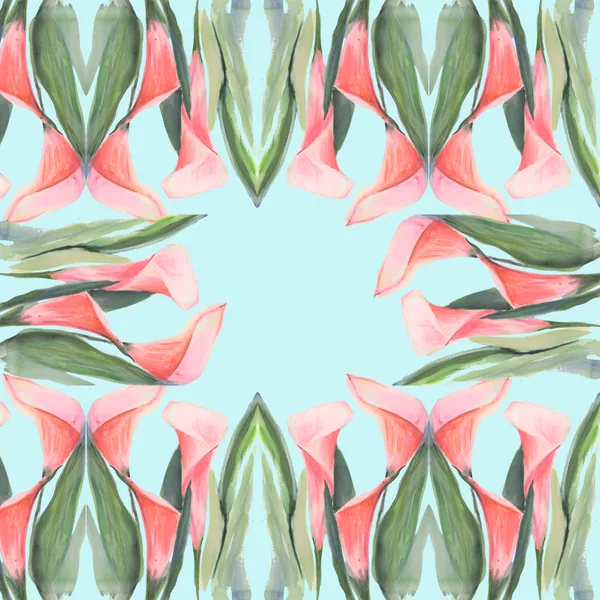 Garden Lilies Neoprene Artist Collab Mahjong Mat