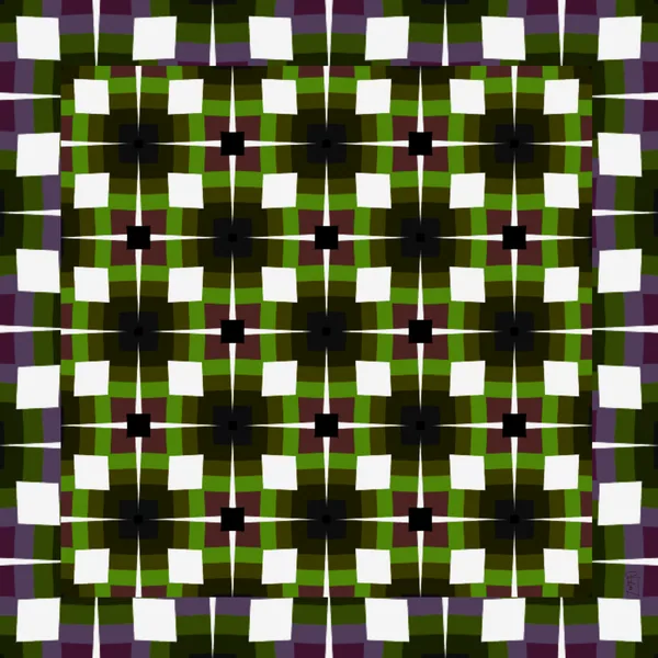 Black Tie Plaid Artist Collab Neoprene Mahjong Mat