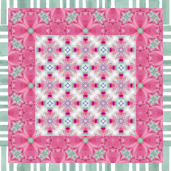 Camelia Kaleidoscope Artist Collab Neoprene Mahjong Mat