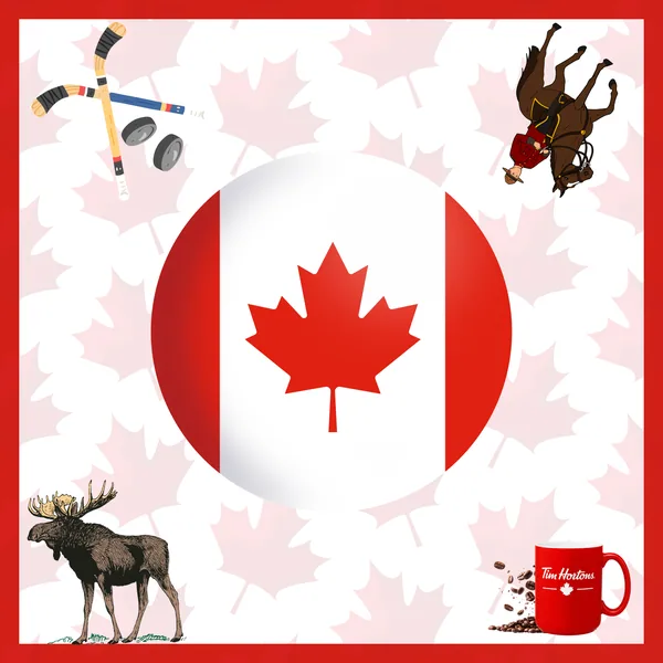 Oh Canada! Neoprene Mahjong Mat