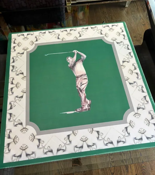 Golfing Artist Collab Mahjong Mat