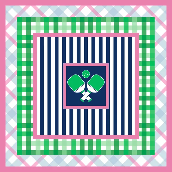 Pickleball Club Mahjong Mat