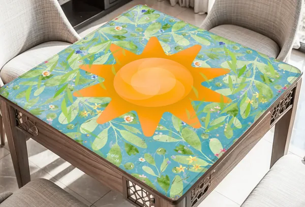 Wildflowers Sunshine Mahjong Mat