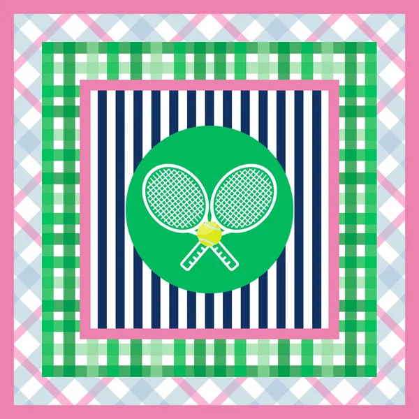 Tennis Club Mahjong Mat