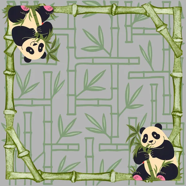 Pandas Mahjong Mat