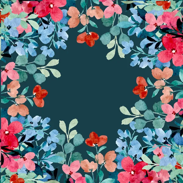 Ocean Florals Mahjong Mat