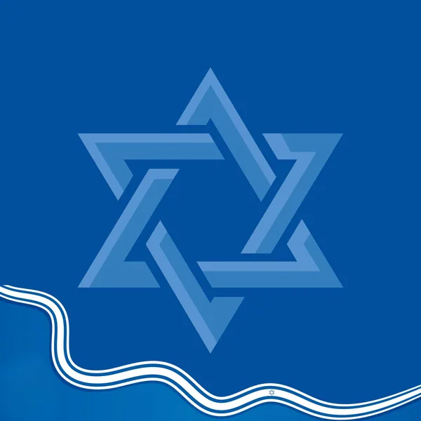 Jewish Star Wave Mahjong Mat