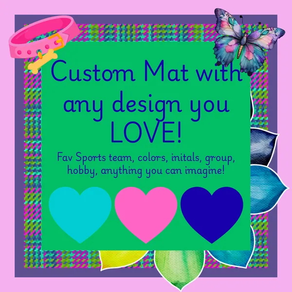 Custom Mat Personalized Mahjong Mat