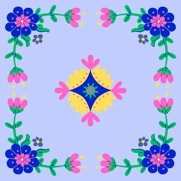 Pink Primary Mahjong Mat Tabletop