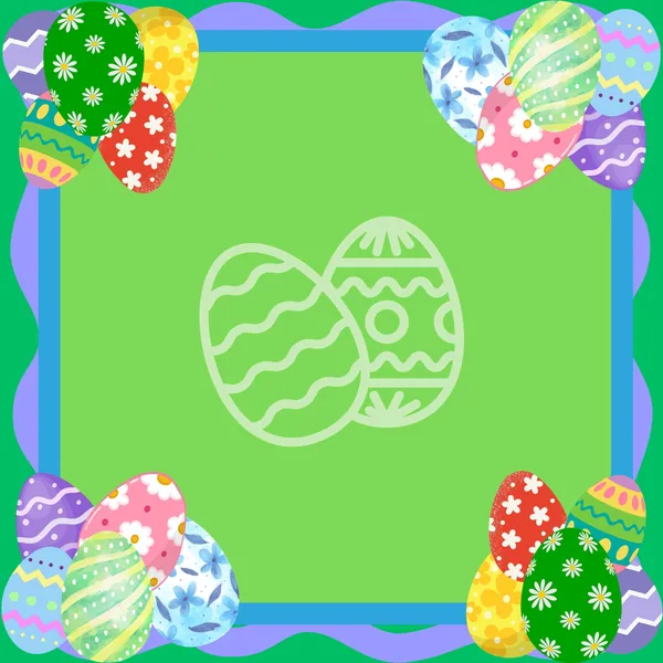 Easter Eggs Mahjong Mat: Mahj Game Tabletop