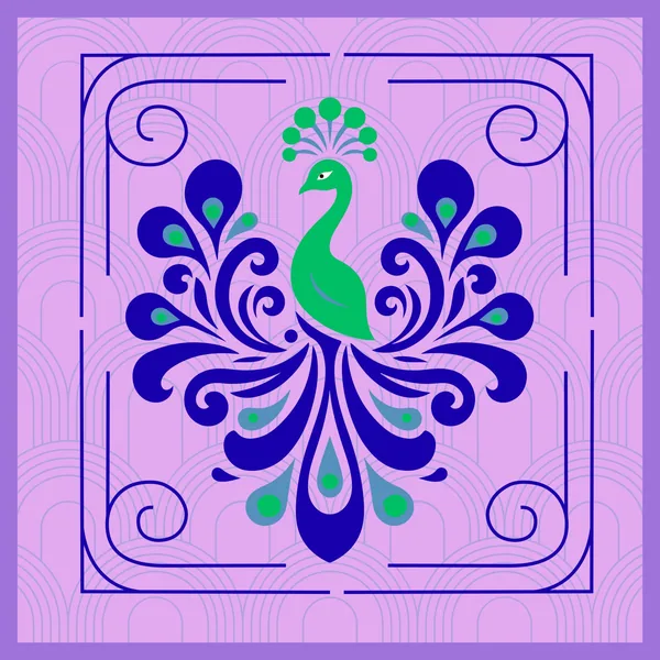 Pretty as a Peacock Mahjong Mats