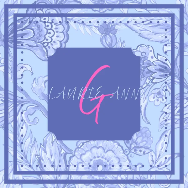 Custom Monogram Mat Personalized with Monogram and Colors