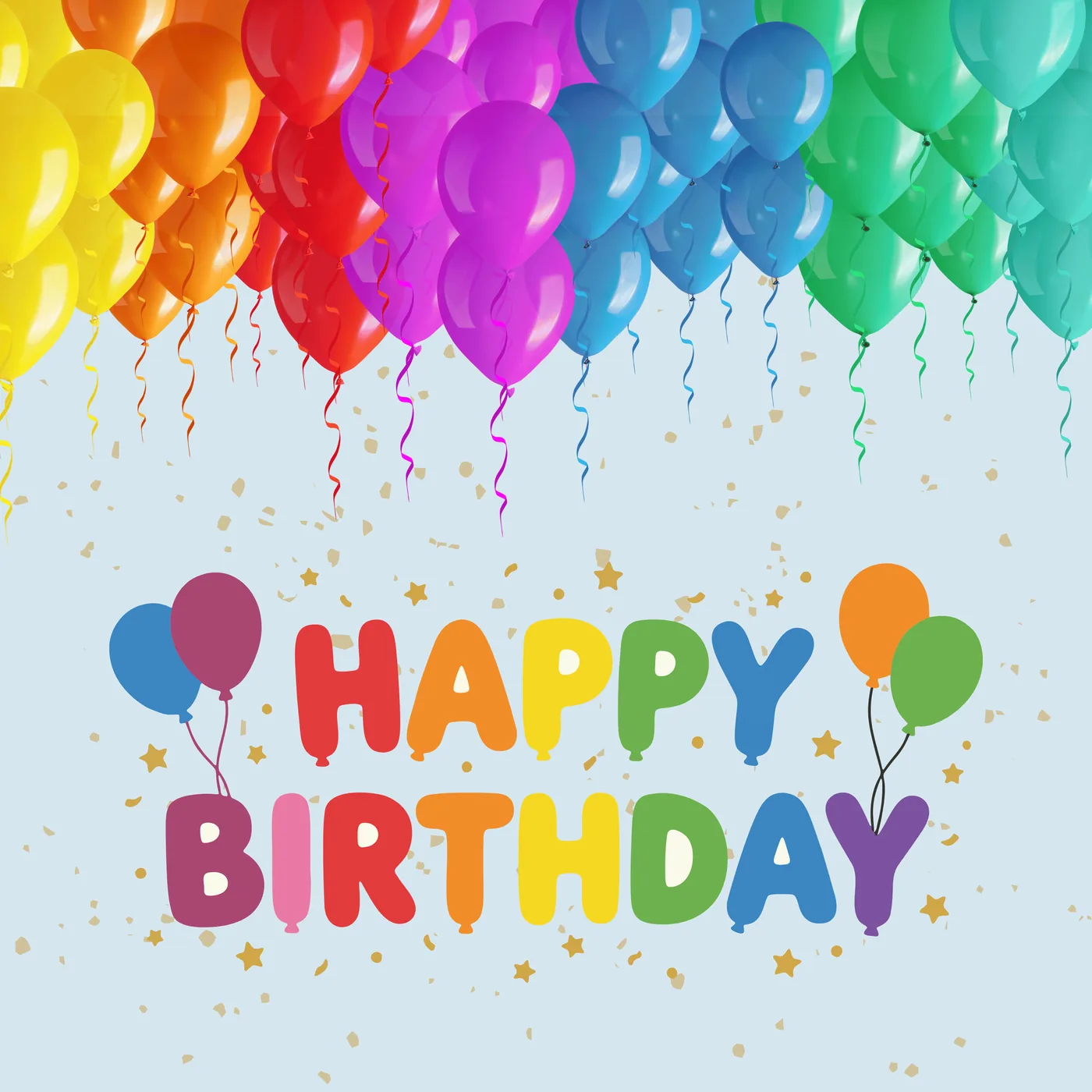 Happy Birthday Neoprene Mat