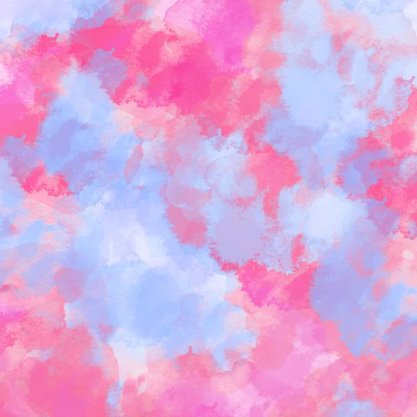 Pink and Blue Tie Dye Neoprene Mahjong Mat