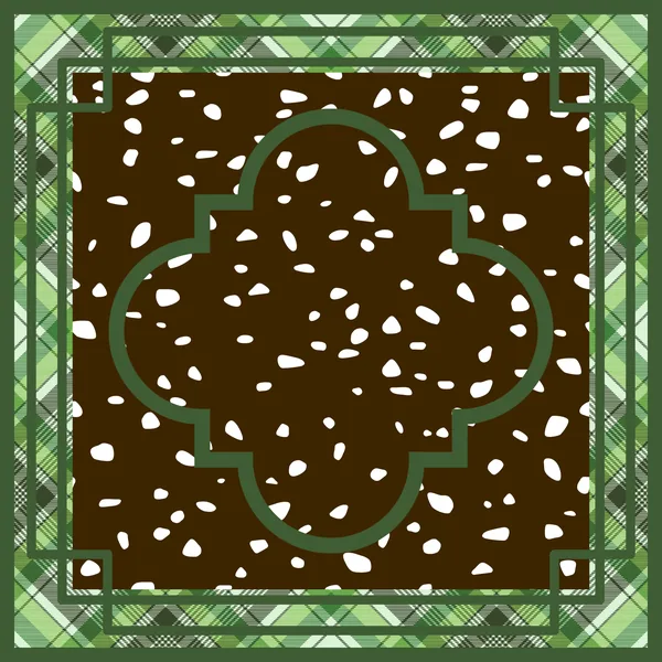 Highland Clover Neoprene Mahjong Mat