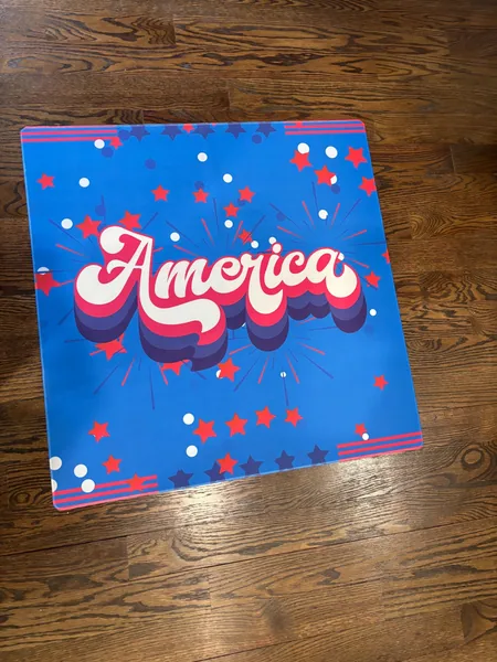 America Neoprene Mahjong Mat