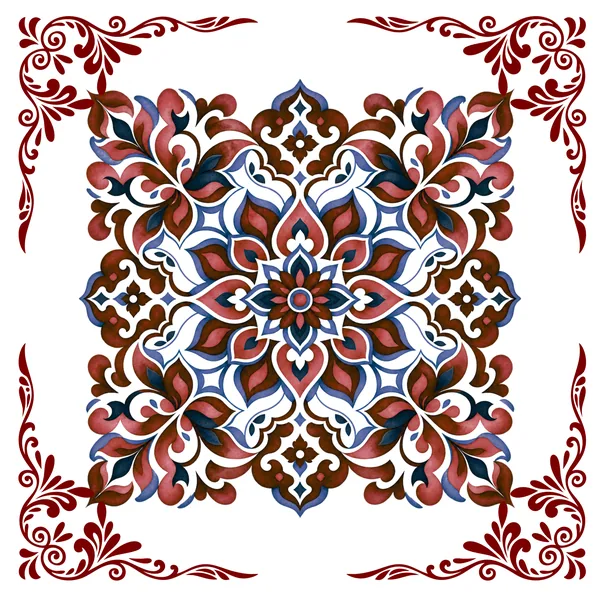 Cranberry Tapestry Neoprene Mat