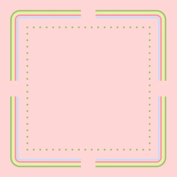 Rose Water Dots and Stripes Mahjong Mat
