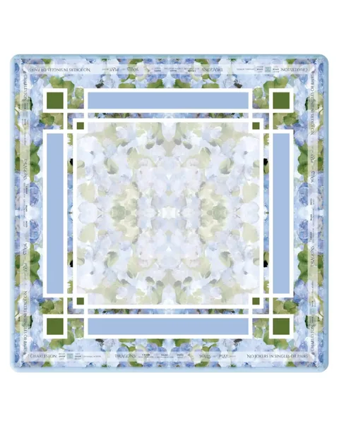 Hydrangea Bliss Mahjong Mat