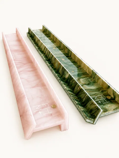 Moss & Blush Pusher Racks (Moss)